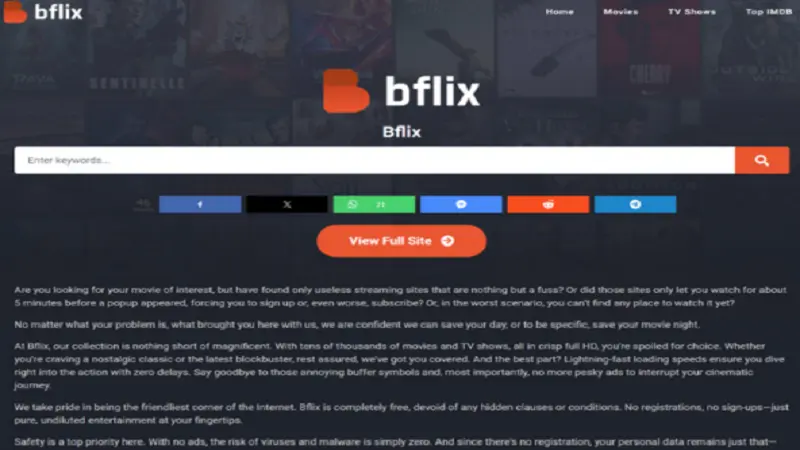 BFlix: Revolutionizing Entertainment with BFlix